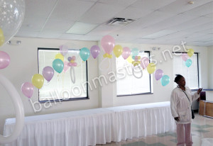 Pastel Balloon Arch for Baby Showers or Gender Reveals